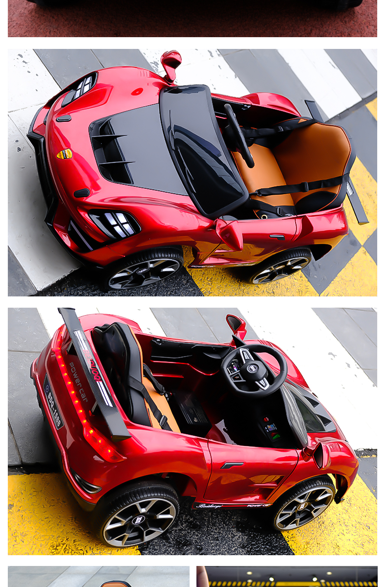 贝多奇bdq-1588保时捷电动车,多功能遥控全车控制.双开门