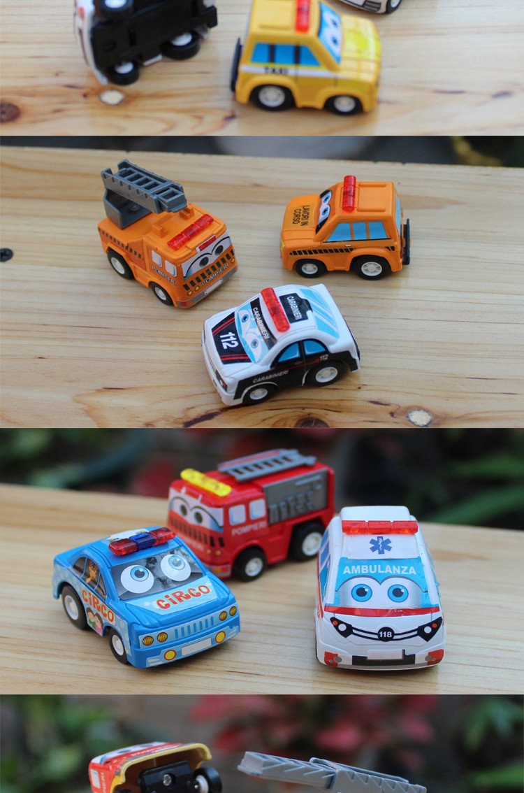 嘉信迷你q版回力车玩具收银台礼品